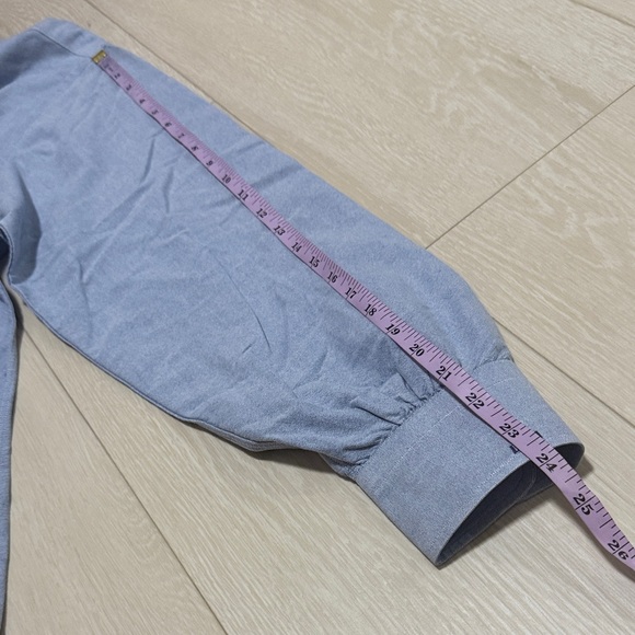 3/$10 Huntington Blue Men's Casual Button-Down Shirt - Picture 5 of 7